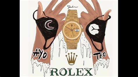 teo rolex 1 hour|ayo & teo Rolex listen.